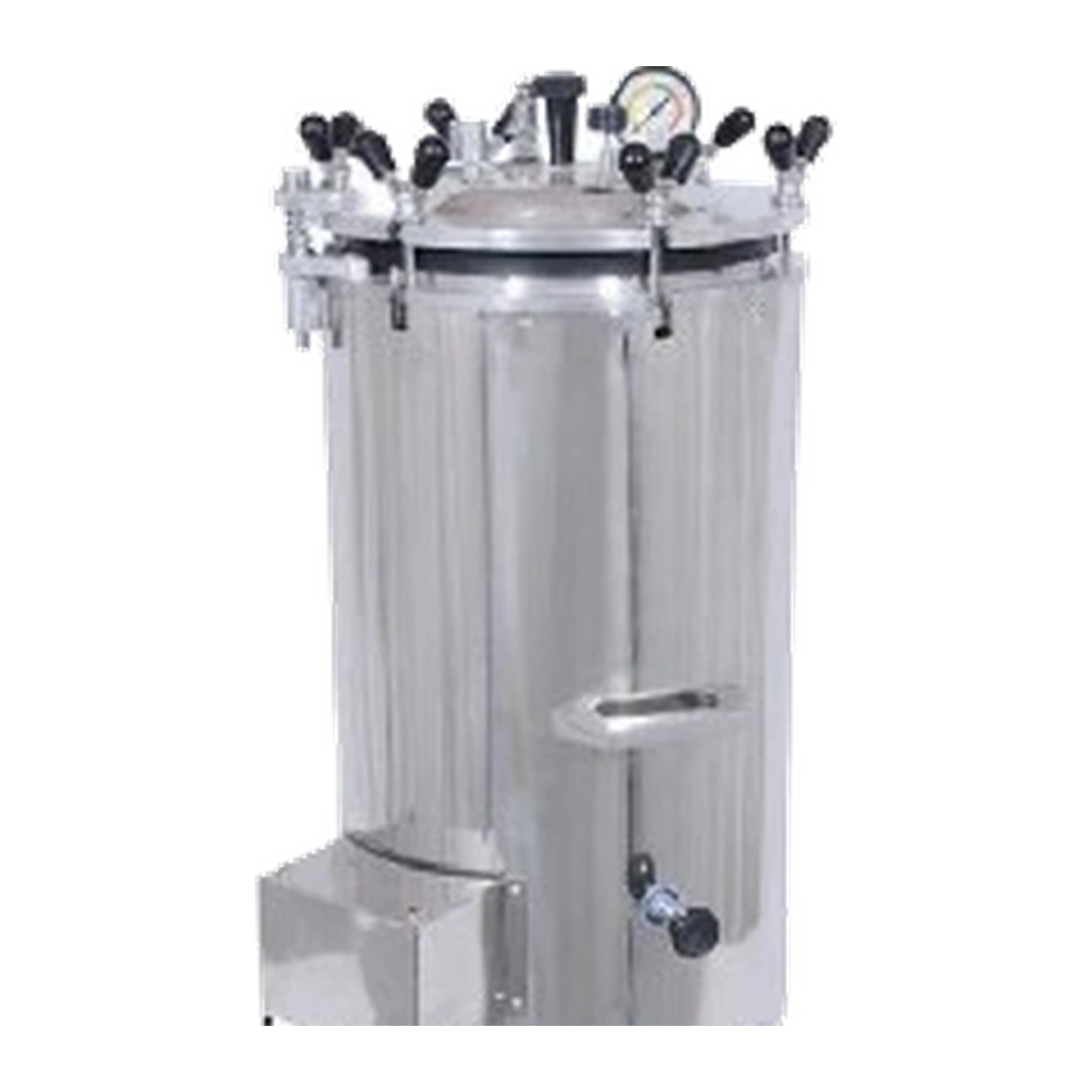 Vertical Stainless Steel Nut-Locking Autoclave