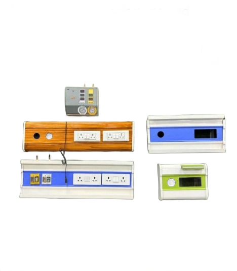 Modular Medical Gas Bed Head Panel System