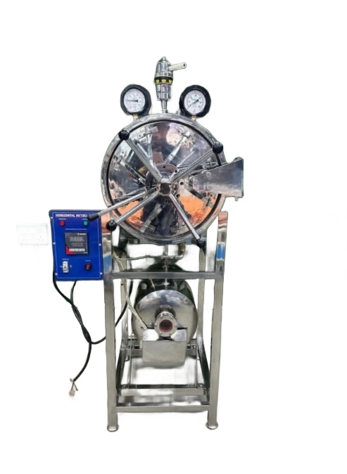 Dr. Smith Horizontal Cylindrical Autoclave Digital Console