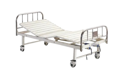 2-Crank Manual Fowler Bed with Stainless Steel Bows