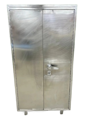 Dr. Smith Stainless Steel 304 Double Door Storage Almirah