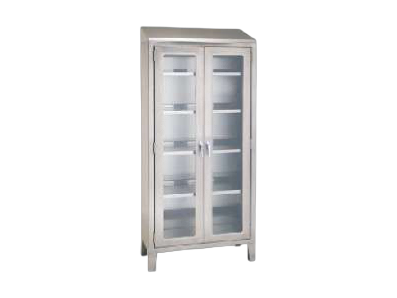 Hospital Instrument Cabinet (Double Glass Door)
