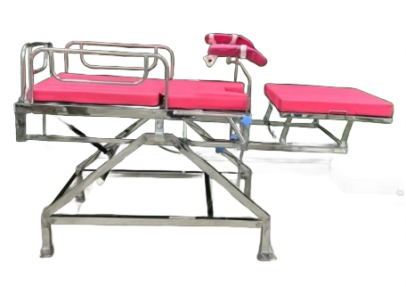 Dr. Smith Full Stainless Steel Delivery Table with Safety Rails