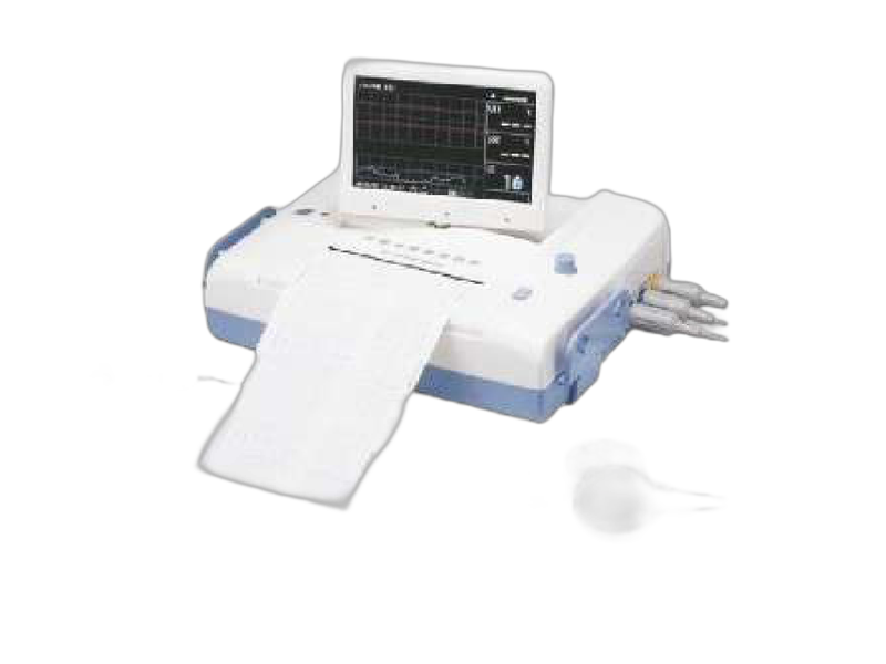 Dual Fetal Monitor CTG Workstation
