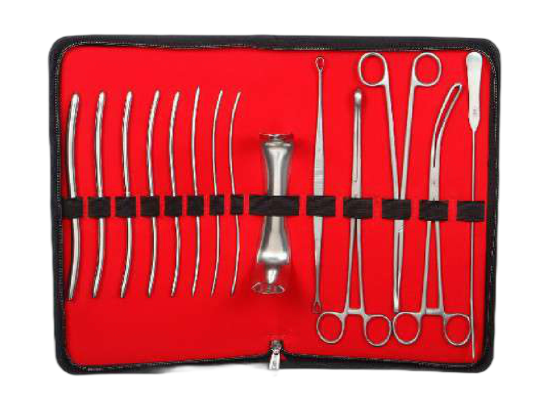 Comprehensive Gynecological & Obstetrics Surgical Instrument Set