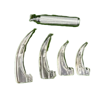 Dr. Smith Macintosh Fiber Optic Laryngoscope Set