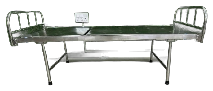 Stainless Steel Ward Attendant Bed