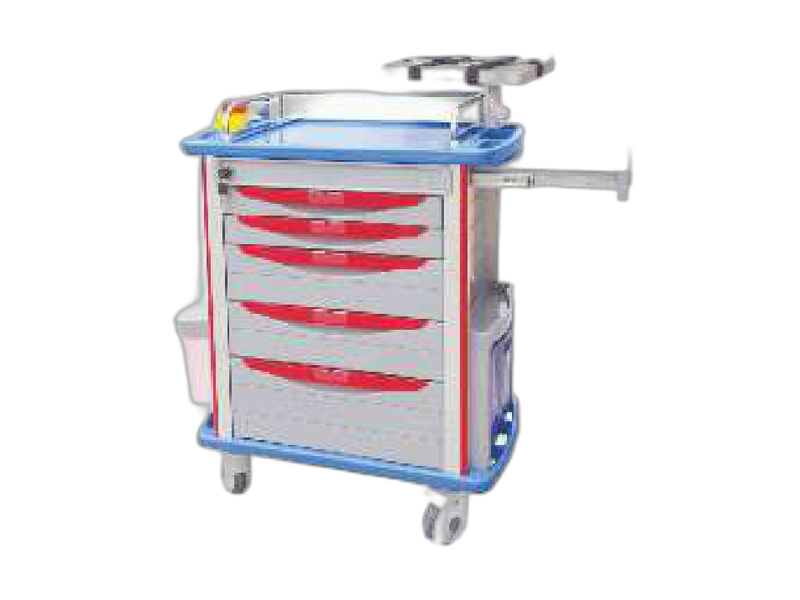 ABS Anesthetic Cart