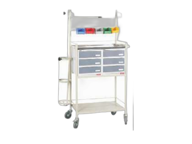 Crash Cart with ABS Drawers