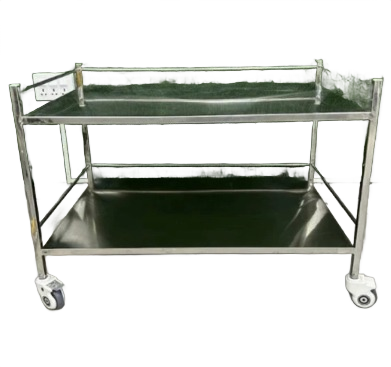 Dr. Smith Equipment Cart with Power Strip SS