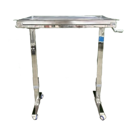 Dr. Smith Mayo Instrument Trolley Double Pillar Crank