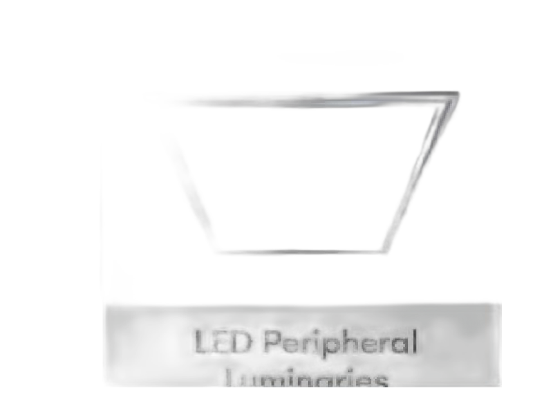 Cleanroom LED Peripheral Luminaries