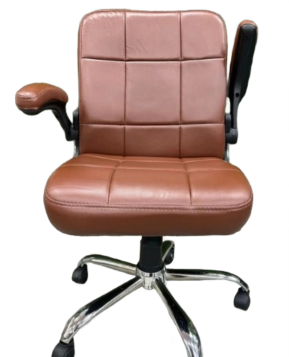 Dr. Smith Executive Quilted Chair Tan Brown