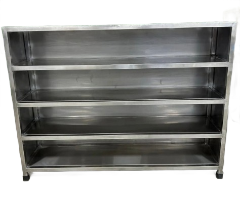 Dr. Smith SS 4-Tier Heavy Duty Storage Rack