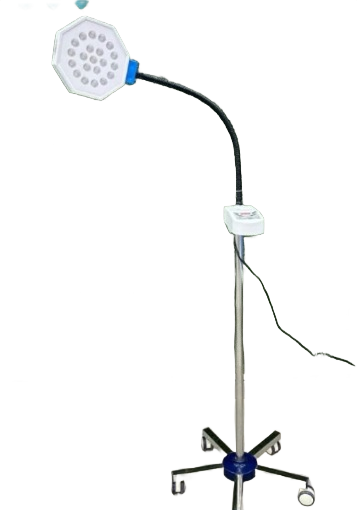 Dr. Smith Mobile Gooseneck Examination LED Light - SS Base