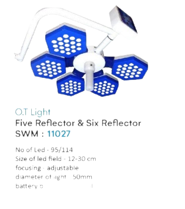 Five Reflector & Six Reflector OT Light