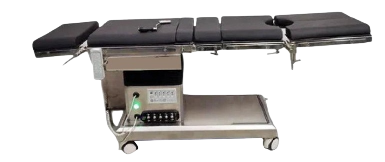 OT Table Electric + Manual Top Slide with Central Locking (Deluxe)
