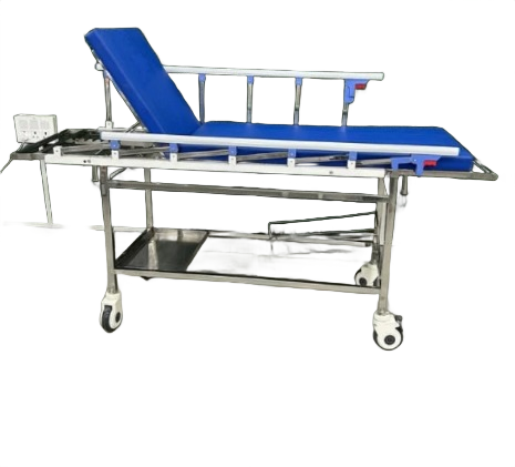 Dr. Smith Stainless Steel 304 Emergency Stretcher Trolley