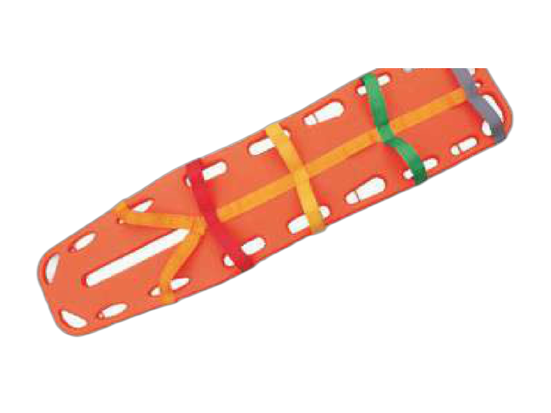 Emergency Spine Board with Straps