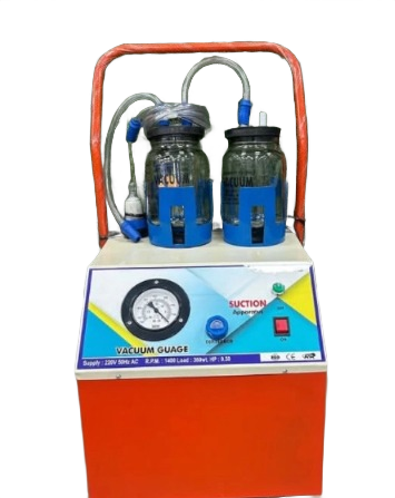 Dr. Smith Hospital Ward Dual-Bottle Suction Machine