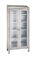 Biomedical Waste Foot-Pedal Segregation Trolley