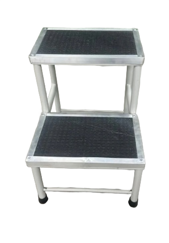Dr. Smith Epoxy Powder Coated Double Step Patient Foot Stool