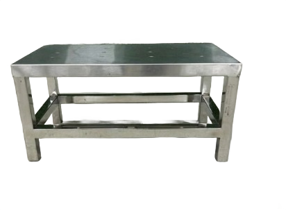 Dr. Smith Heavy-Duty Stainless Steel Single Step Stool