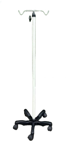 Dr. Smith Epoxy Powder Coated Telescopic IV Stand