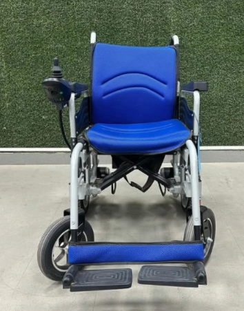 Dr. Smith Motorized Electric Power Wheelchair Blue