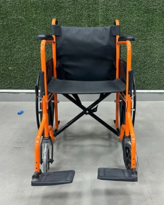 Dr. Smith Sport Lightweight Folding Wheelchair Orange